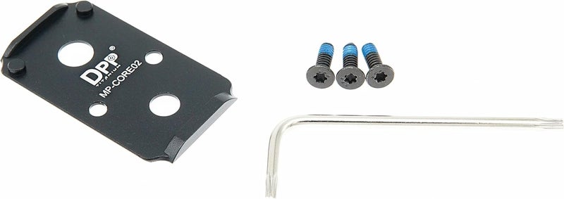 DPP Titanium Mount/Adapter Plate Compatible with Smith & Wesson MP 2.0 Optics Ready/CORE Holosun 407C/507C/508T Trijicon RMR/SRO - Image 1